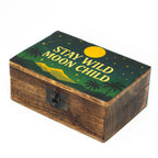 Medium Enamelled Box - Stay Wild Moon Child – view 2