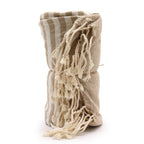 Cotton Pareo Towel - 100x180 cm - Warm Sand – view 5