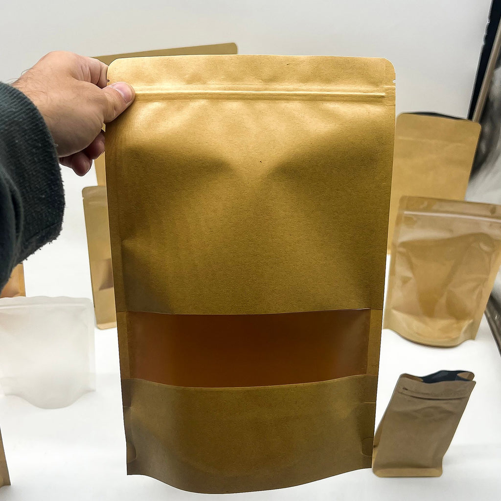 Kraft Window Bags 20x30 cm, Pack of 10 – view 3