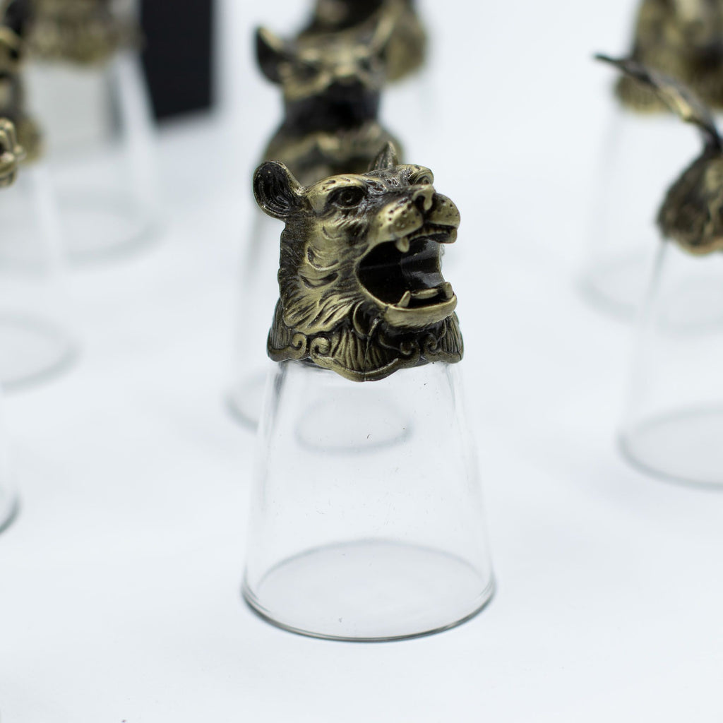Chinese Zodiac Shot Glasses, Set of 12 - 25 ml – view 12