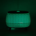 Futuristic Ribbed Aroma Diffuser with Colour-Changing Light – view 9