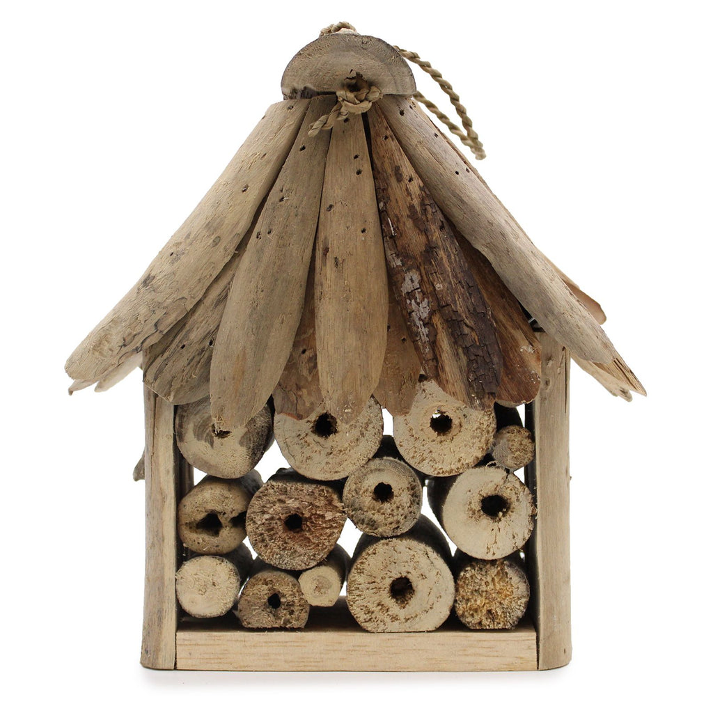 Recycled Driftwood Bee and Insect House – view 5