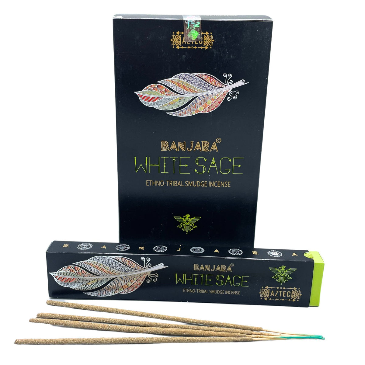 Banjara Tribal Smudge Incense Sticks - White Sage – view 3