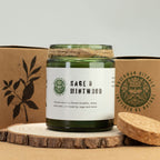 Greenman Woodwick Soy Candle - Sage & Mintwood – view 5
