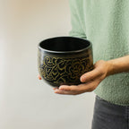 Cauldron Singing Bowl - Magic Mushroom - Yellow (15cm) – view 6