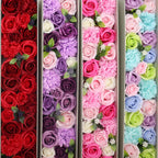 Extra Long Soap Flower Gift Box - Baby Blessings Pink – view 5