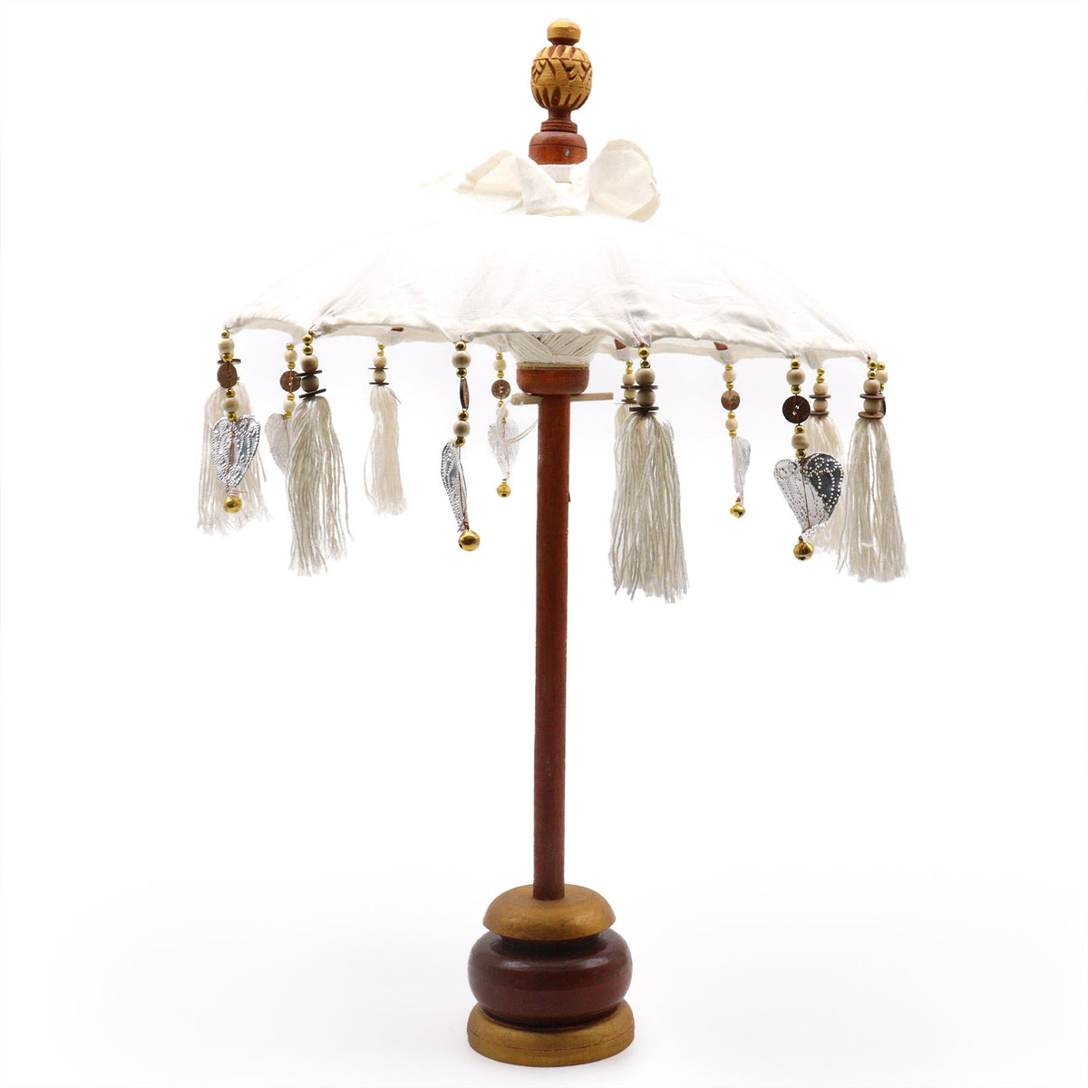 Bali Home Decor Parasol - Natural Canvas - 40 cm – view 8