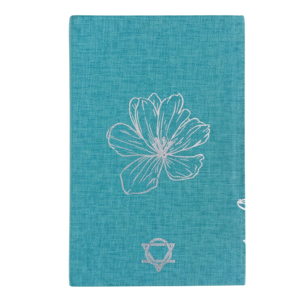 Blue Gratitude Journal with Silver Lining, 120 Pages – view 4