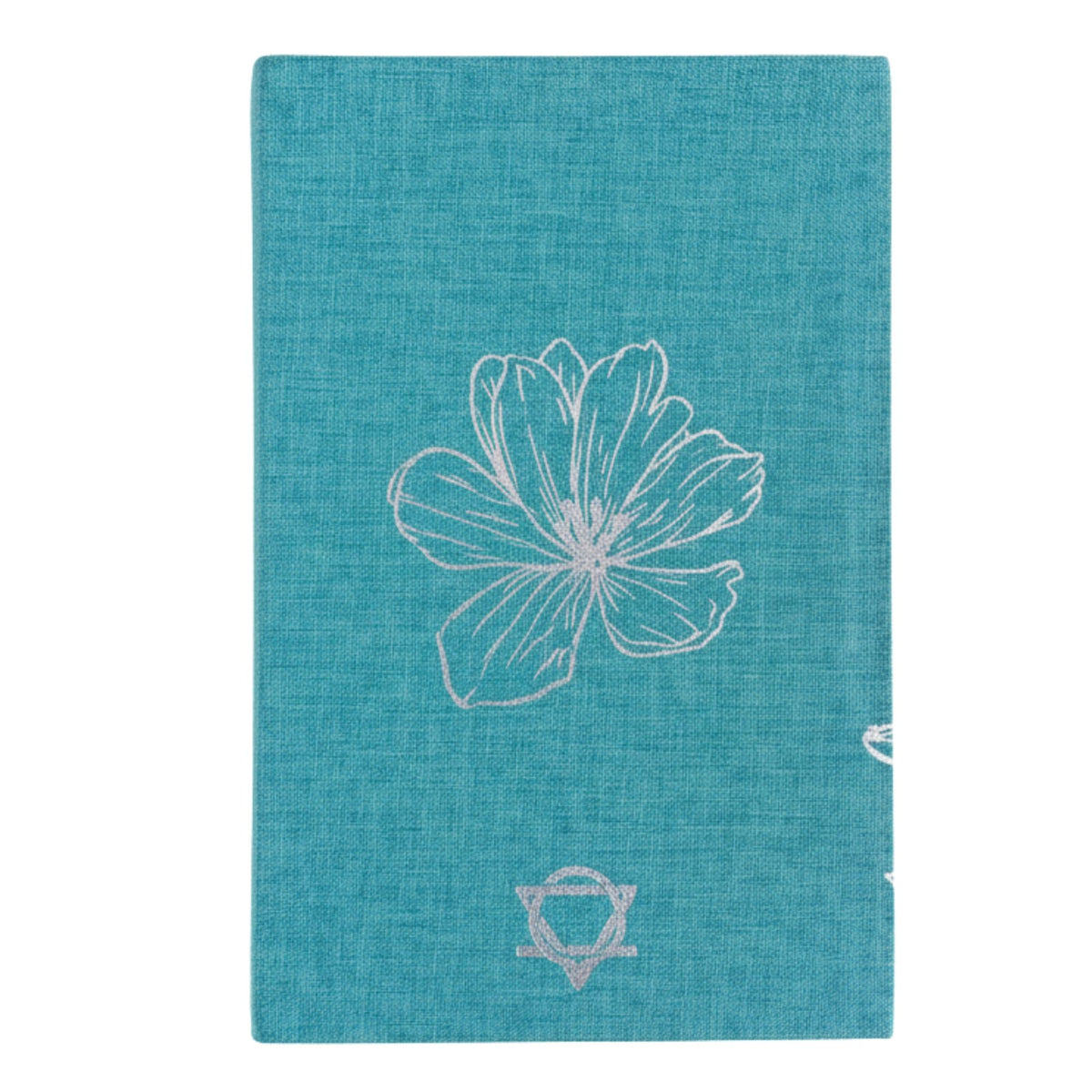 Blue Gratitude Journal with Silver Lining, 120 Pages – view 4