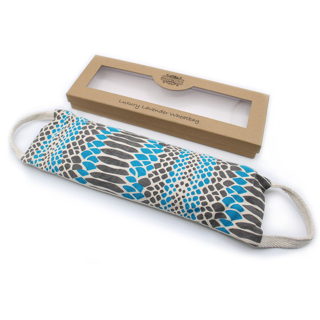 Lavender Wheat Bag Gift Box - Madagascar Giraffe Print – view 2