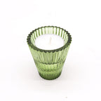 Set of 2 Flip Tealight Holders - Garden Jade – view 2