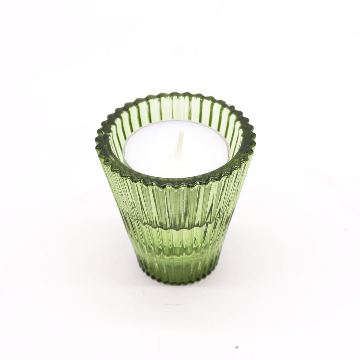 Set of 2 Flip Tealight Holders - Garden Jade – view 2