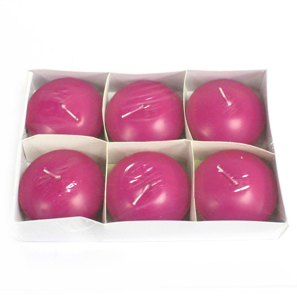 Large Floating Candles - Lavender, Set of 3