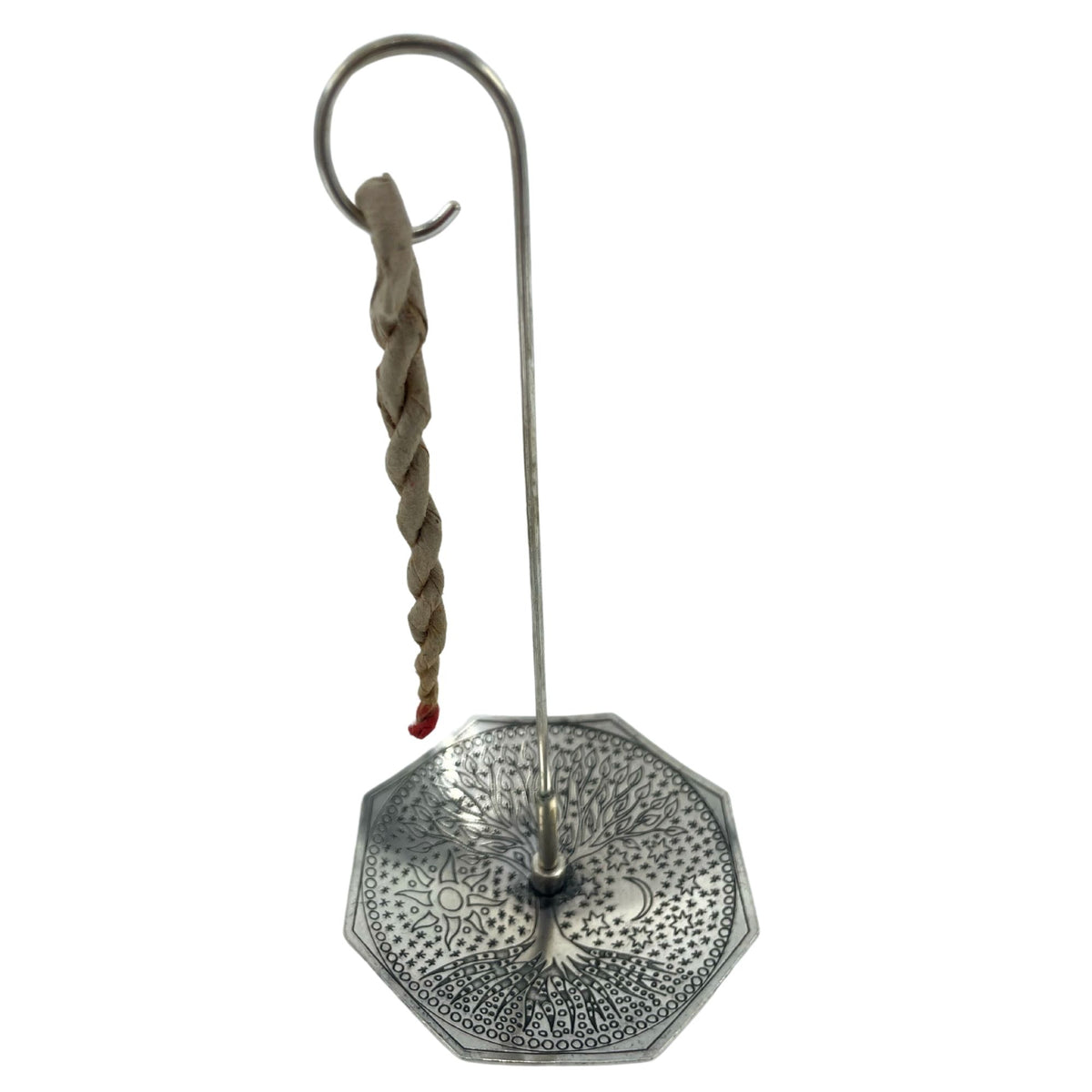 Rope Incense and Silver Plated Holder Set - Tree of Life – view 6