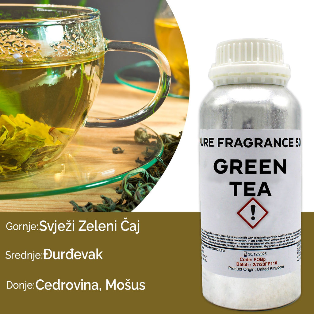 Green Tea Pure Fragrance Oil - 500ml – view 4