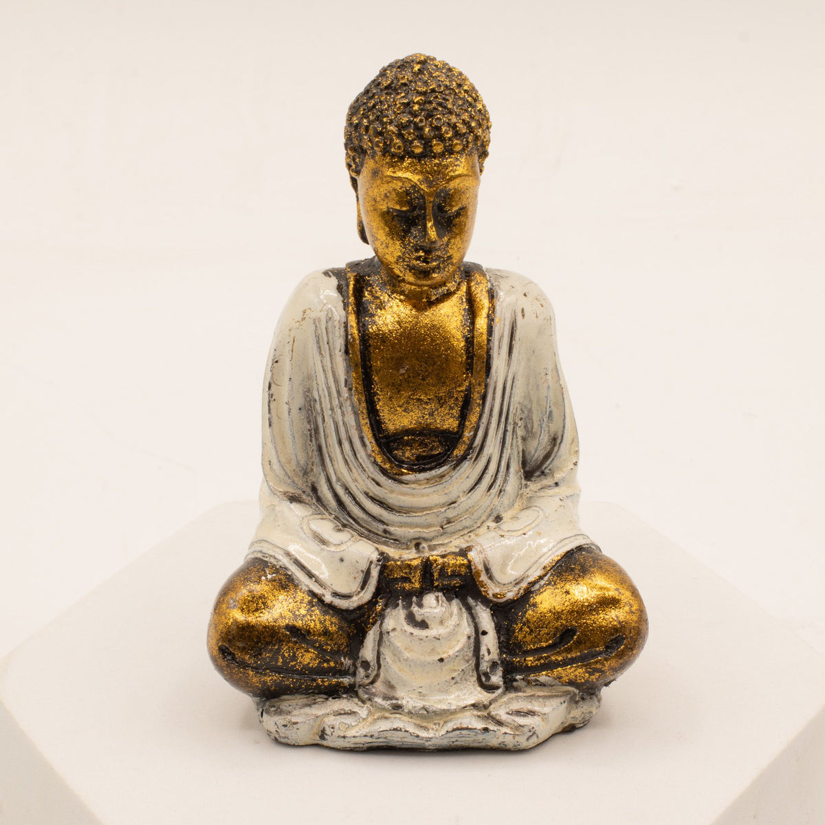 Gold Mini Buddha Statues - Assorted Colours, Set of 6 – view 7