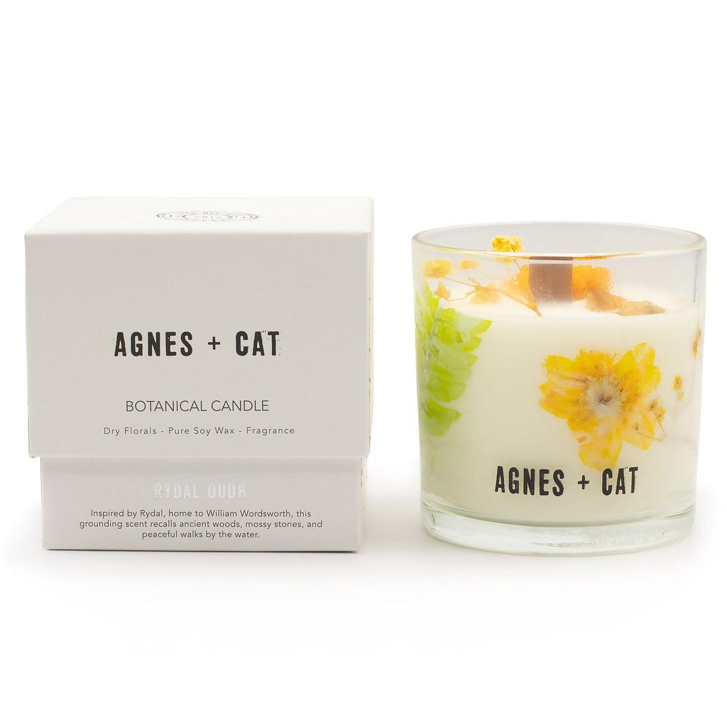 Agnes + Cat Botanical Soy Wax Candle - Rydal Oudh – view 4