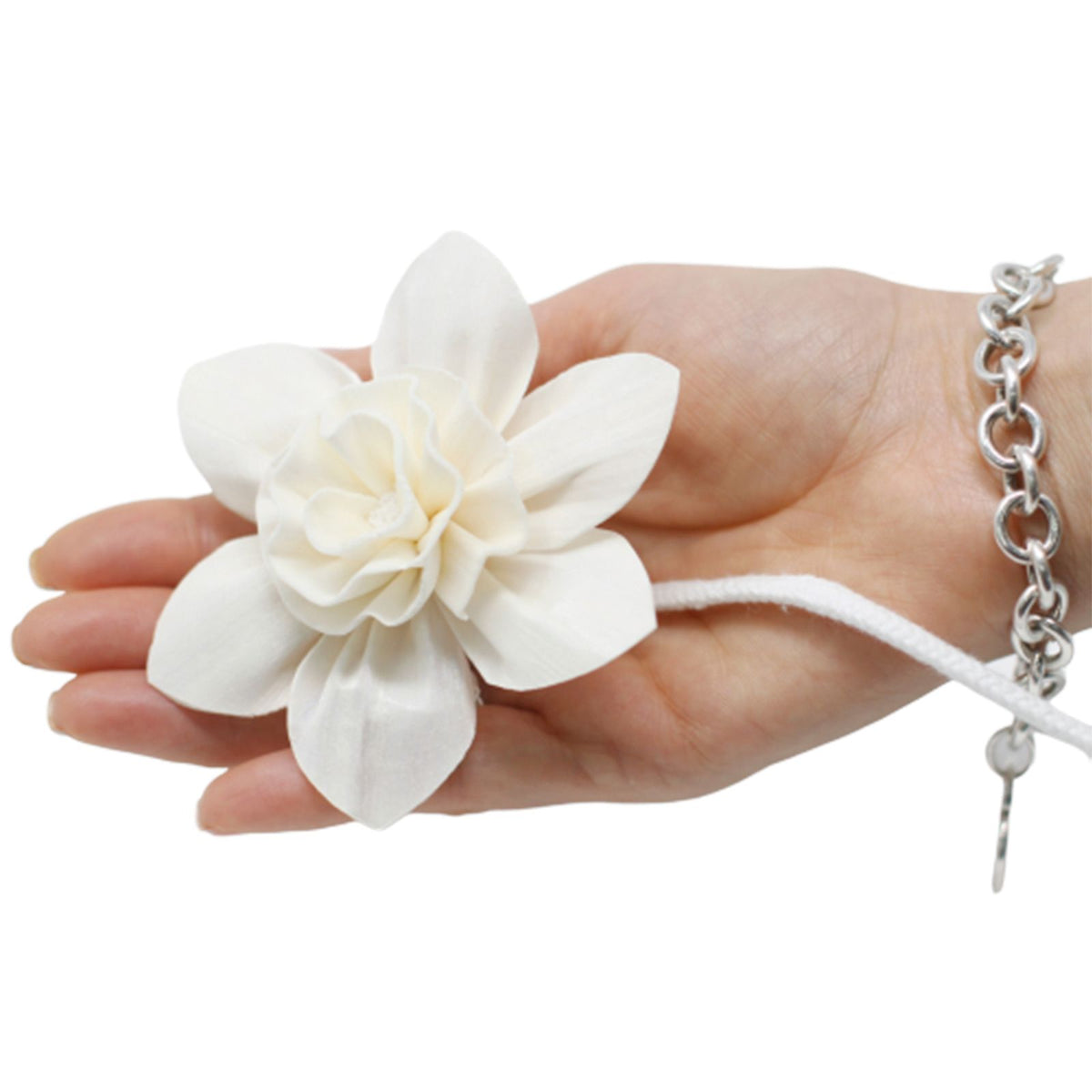 Sola Wood Lily Diffuser Flowers on String, Large, Set of 4 – view 10