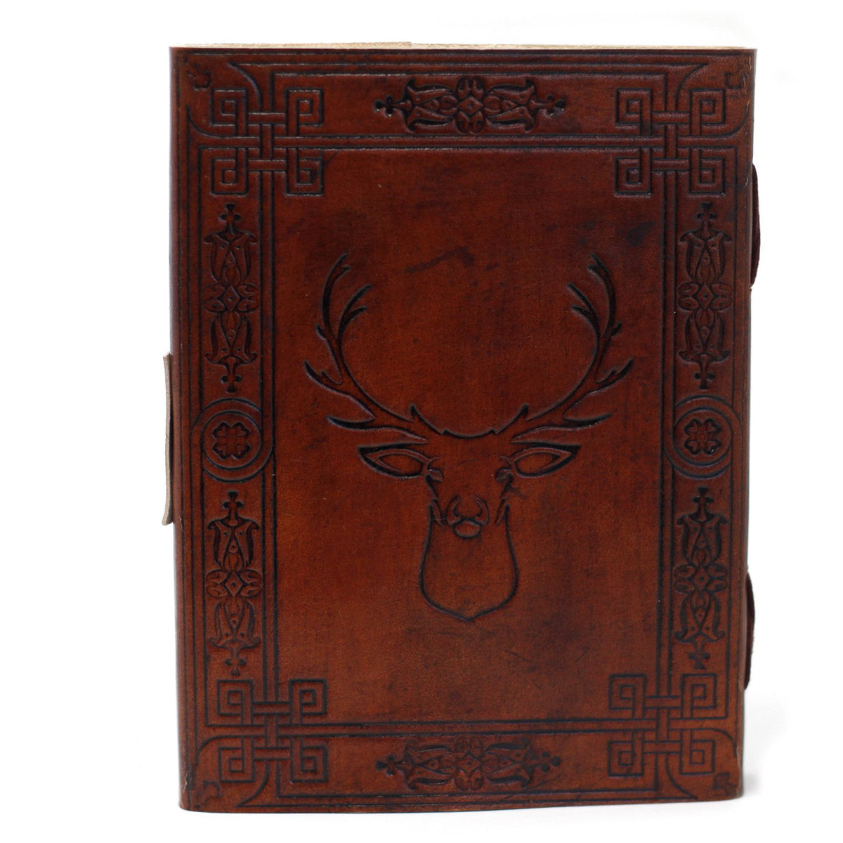 Leather Stag Notebook, 200 Pages – 15.5x20 cm – view 4