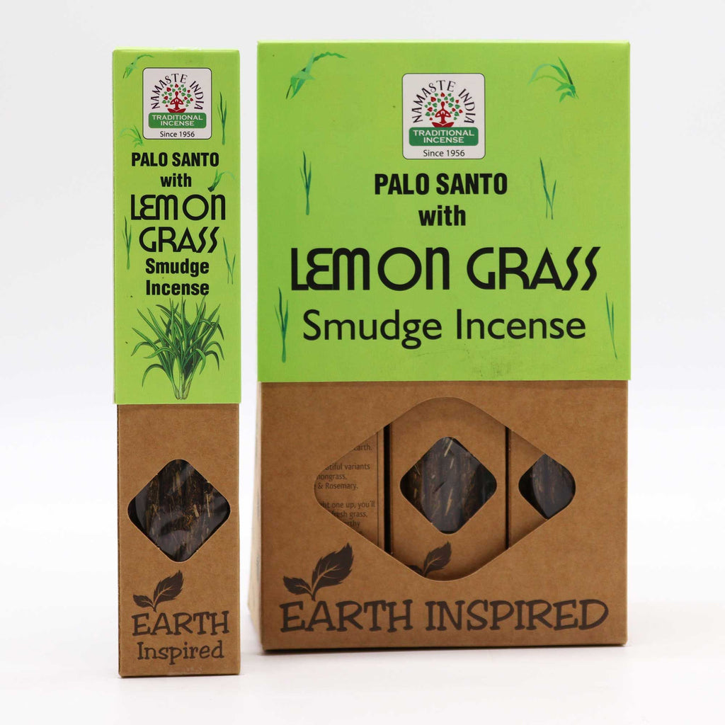 Earth Inspired Smudge Incense Sticks - Lemon Grass – view 2