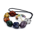 Chakra Hanging Pendant with Tree of Life Charm – view 4