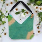 Soft Blend Shoulder Tote - Teal – view 3