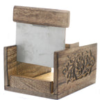 Carved Mango Wood Soap Loaf Cutter – view 3