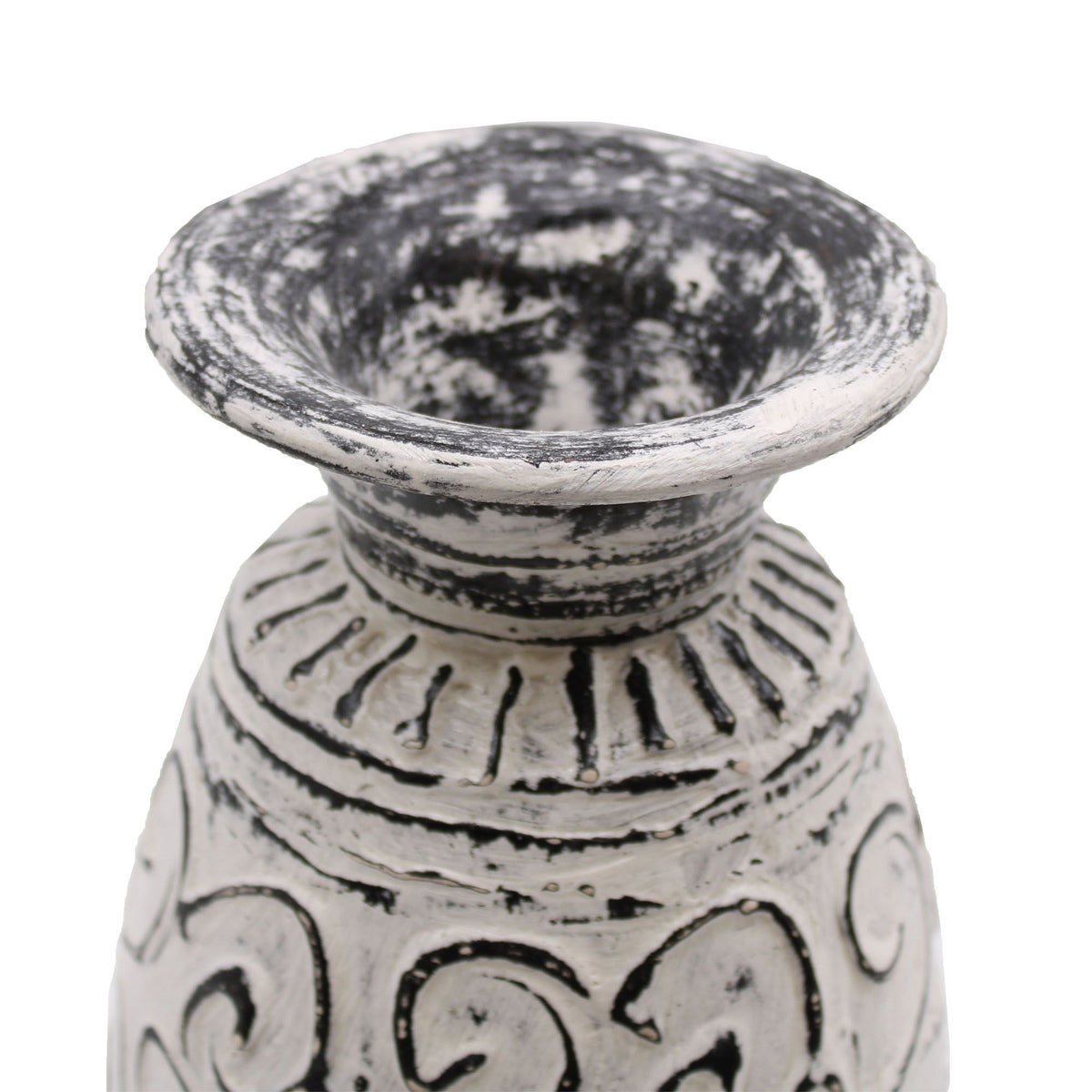 Swirls Shaped Vase - Cream – view 5