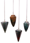 Gemstone Magic Pendulum - Bloodstone