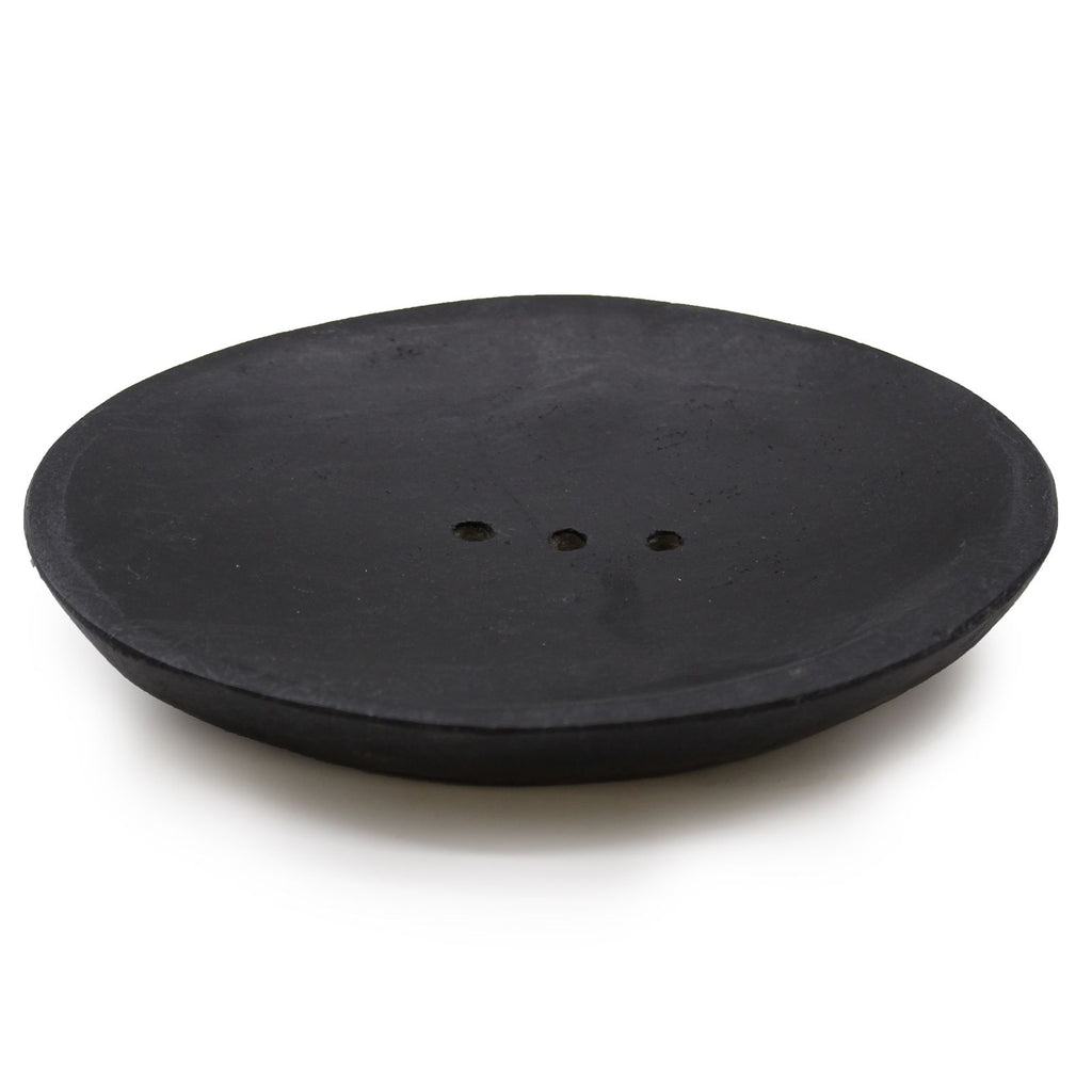 Black Marble & Riverstone Soap Dish – view 2