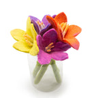 Felt Lily Flowers, Set of 10 Assorted Colours – view 3