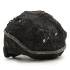 Dyed Purple Calcite Geode in Black Rock – 8.5 cm