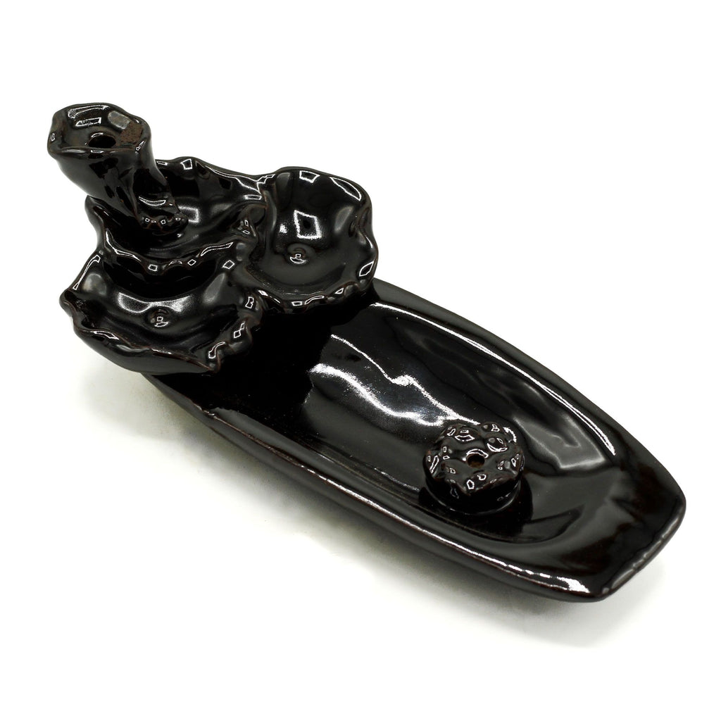 Backflow Incense Burner - Lotus Pond & Stick Holder – view 2