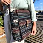 Soft Cotton Laptop Bag - Dark Smart – view 3