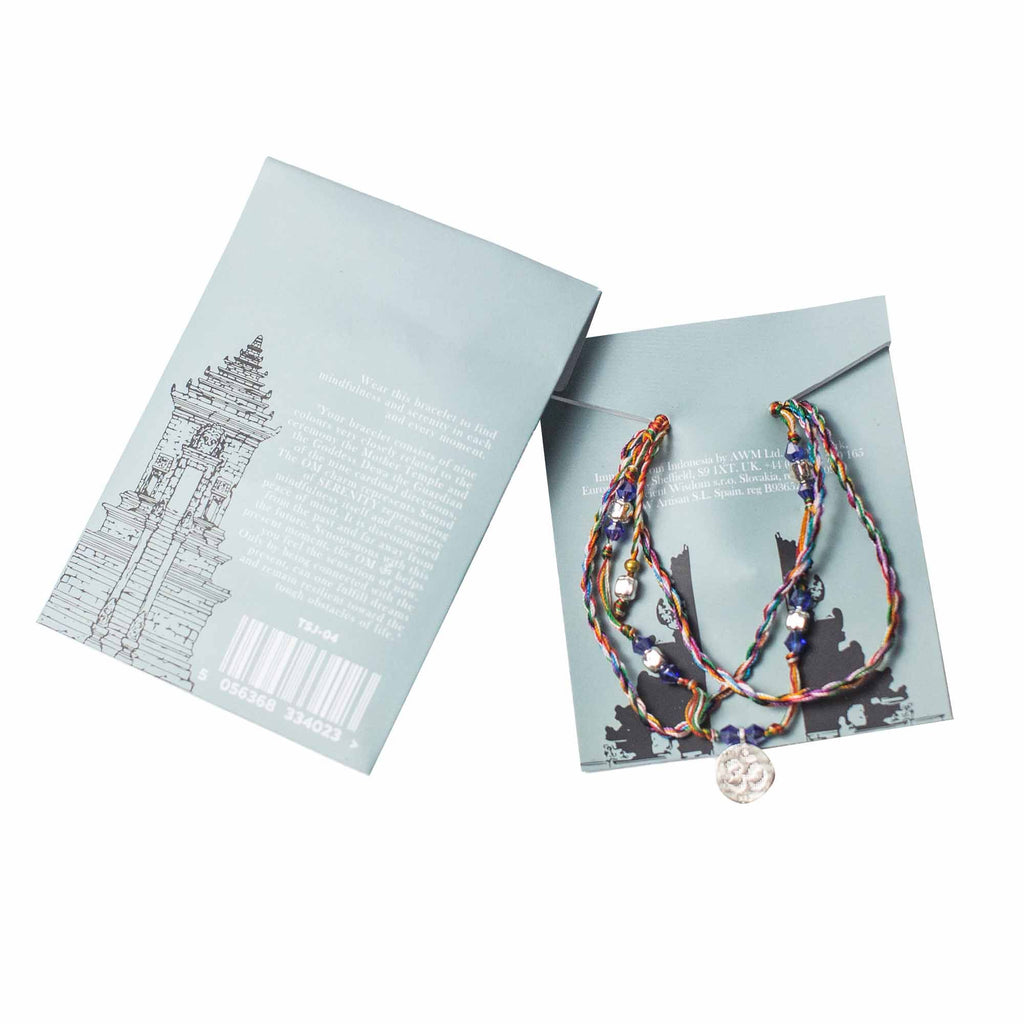 Temple String Bracelet - Om in Serenity – view 3