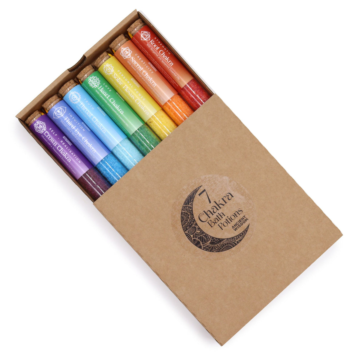 Chakra Bath Salt - Gift Pack of 7 – view 3