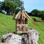 Recycled Driftwood Double Bee and Insect House – view 2