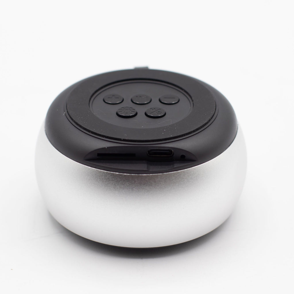 Silver Mandala LED Mini Bluetooth Speaker – view 2