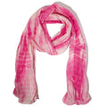 Nomad Sari Pink Scarf with Gold Thread (180 x 50 cm)