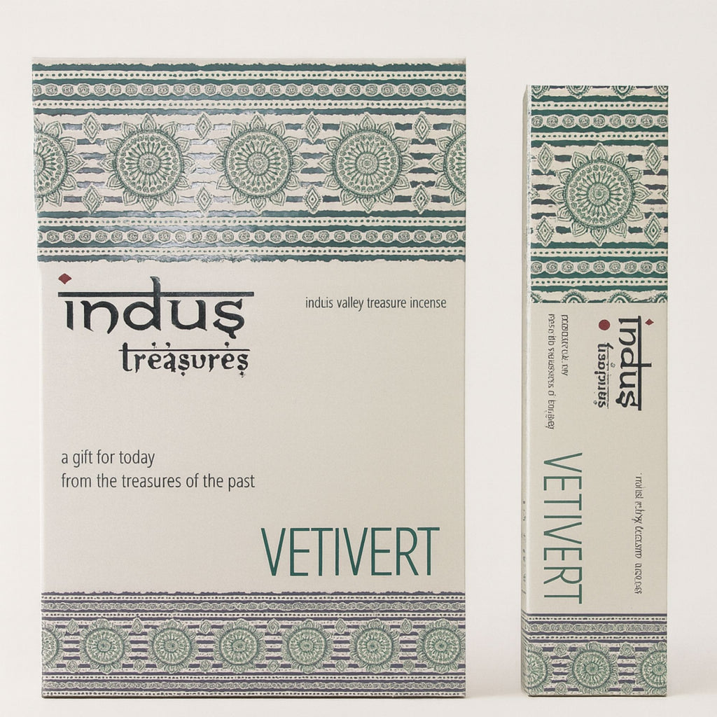 Indus Treasures Vetivert Incense Sticks 15g – view 6