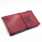 Leather Journal - Little Book of Big Plans - Red (80 pages) – view 2