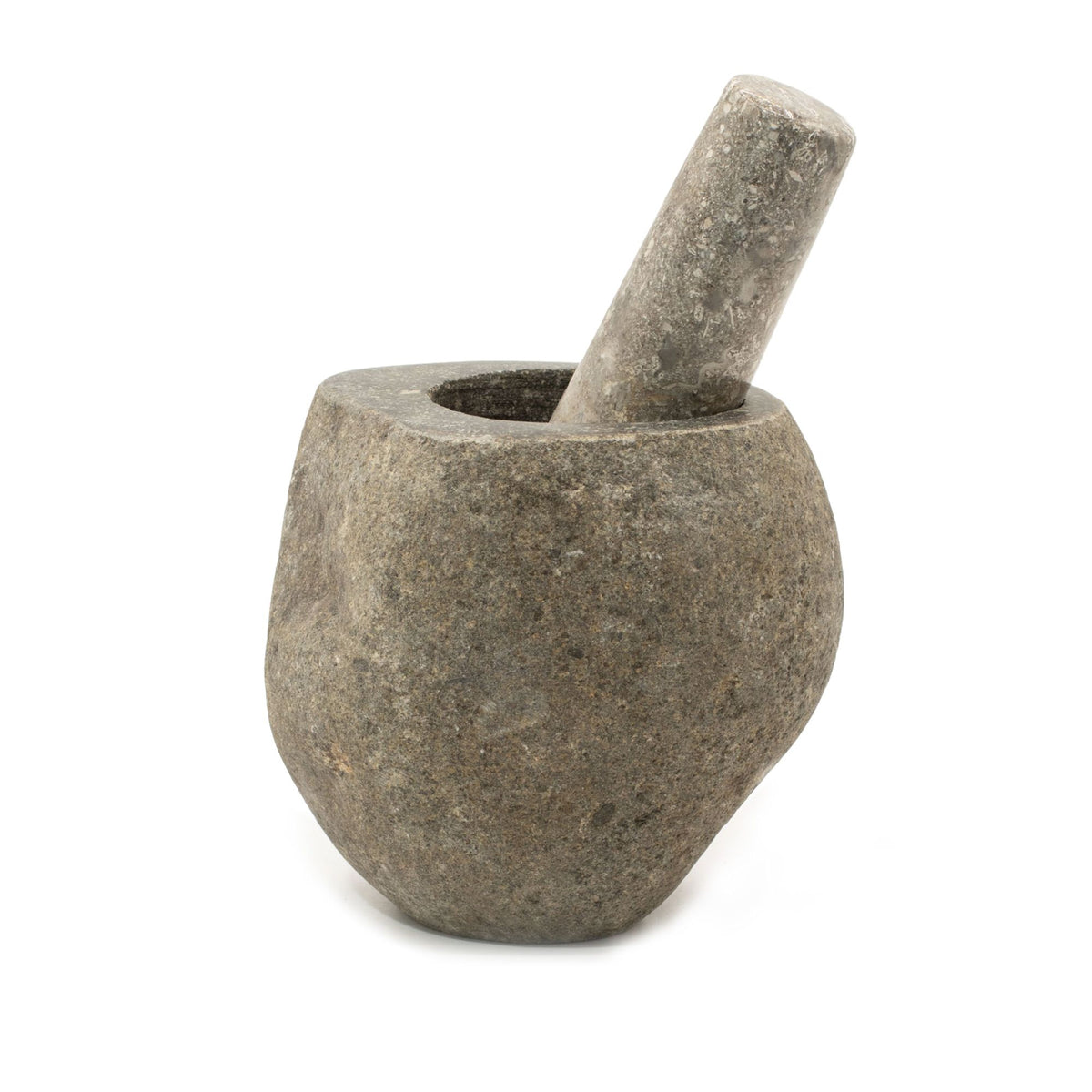 Riverstone Pestle and Mortar - Medium, Approx. 12 x 8 cm – view 4