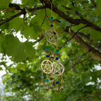 Brass Tri-Pentagram Wind Chime - 7 Bells, 9.5x32cm – view 4