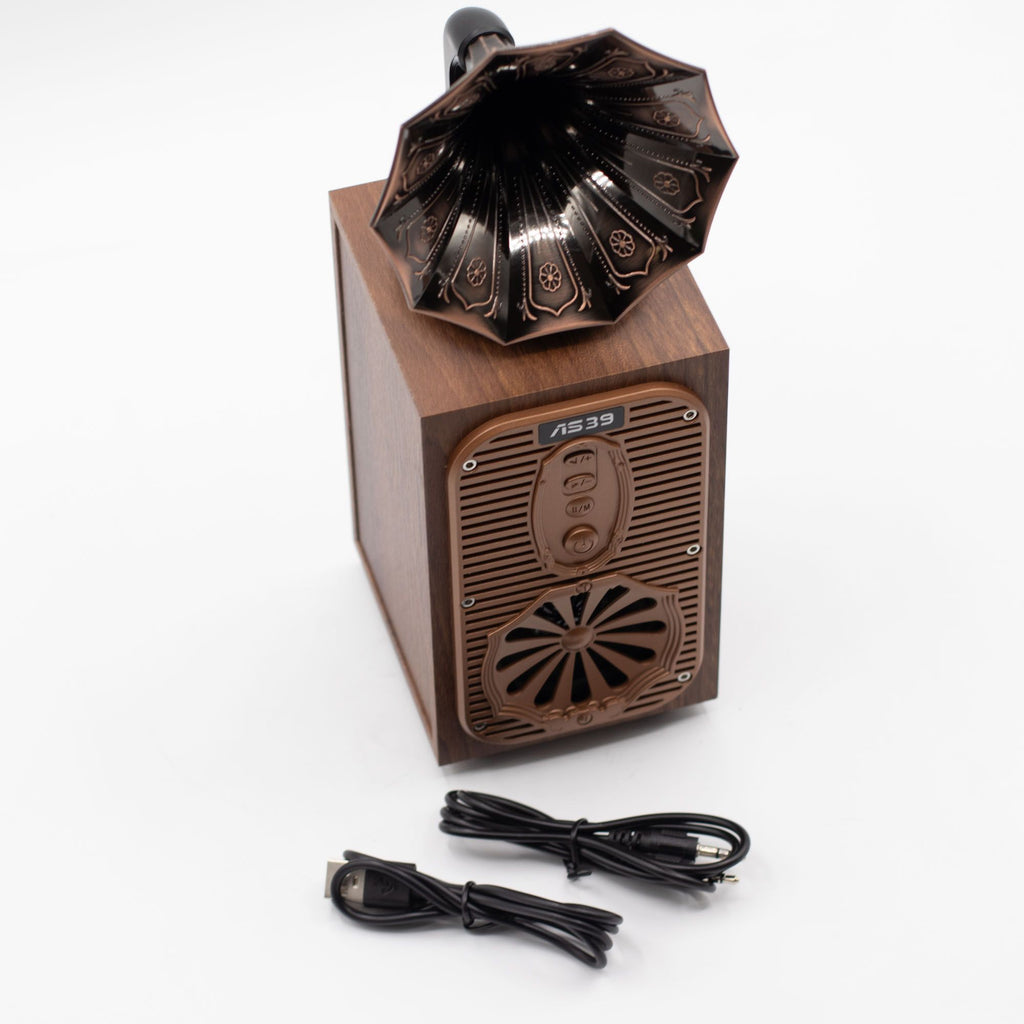 Retro Tall Gramophone Bluetooth Speaker - Extra Loud – view 9