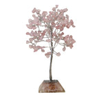 Rose Quartz Gemstone Tree with Orgonite Base - 160 Stone – view 2