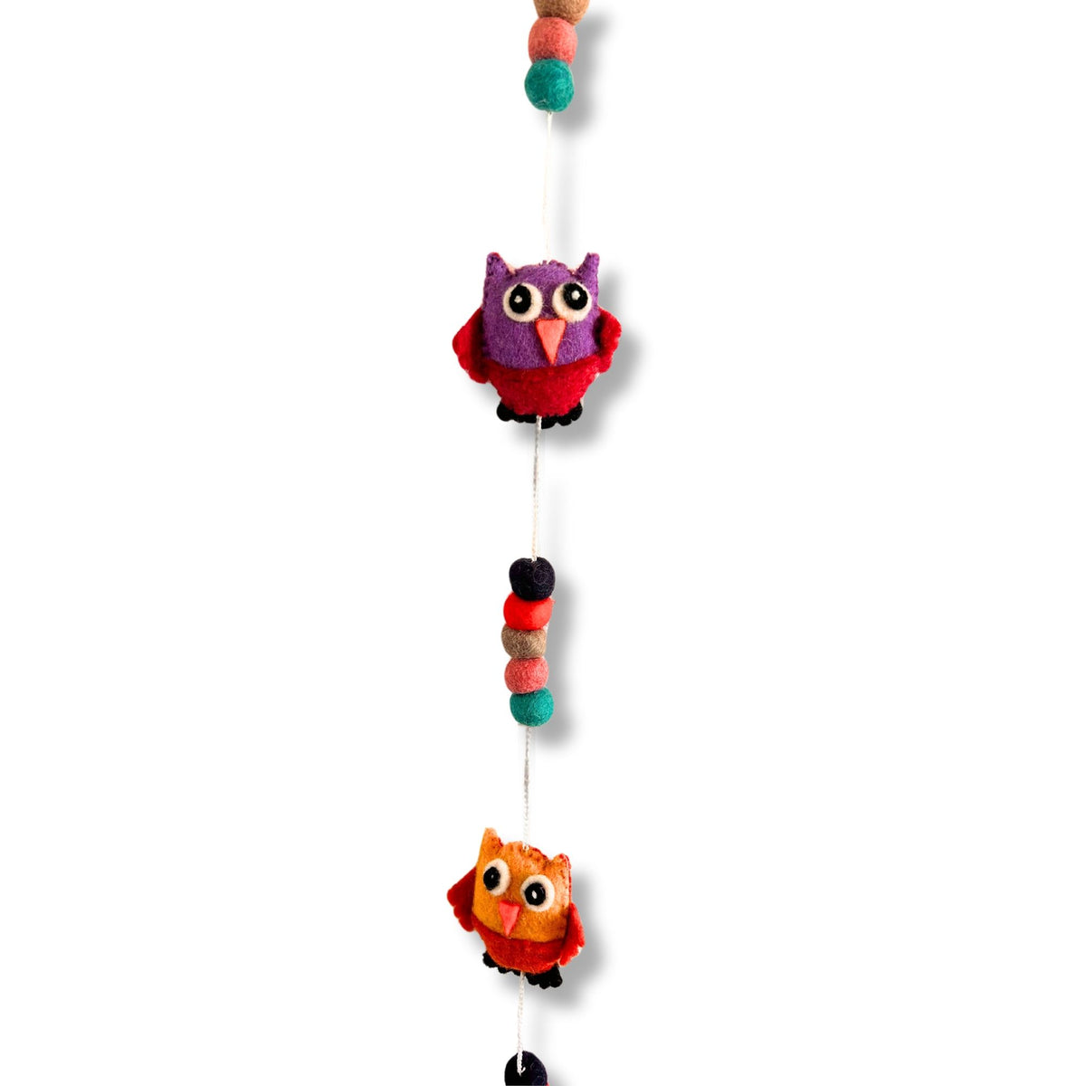 Felt Wall Hanging 110cm - Owls, Random Colours – view 6