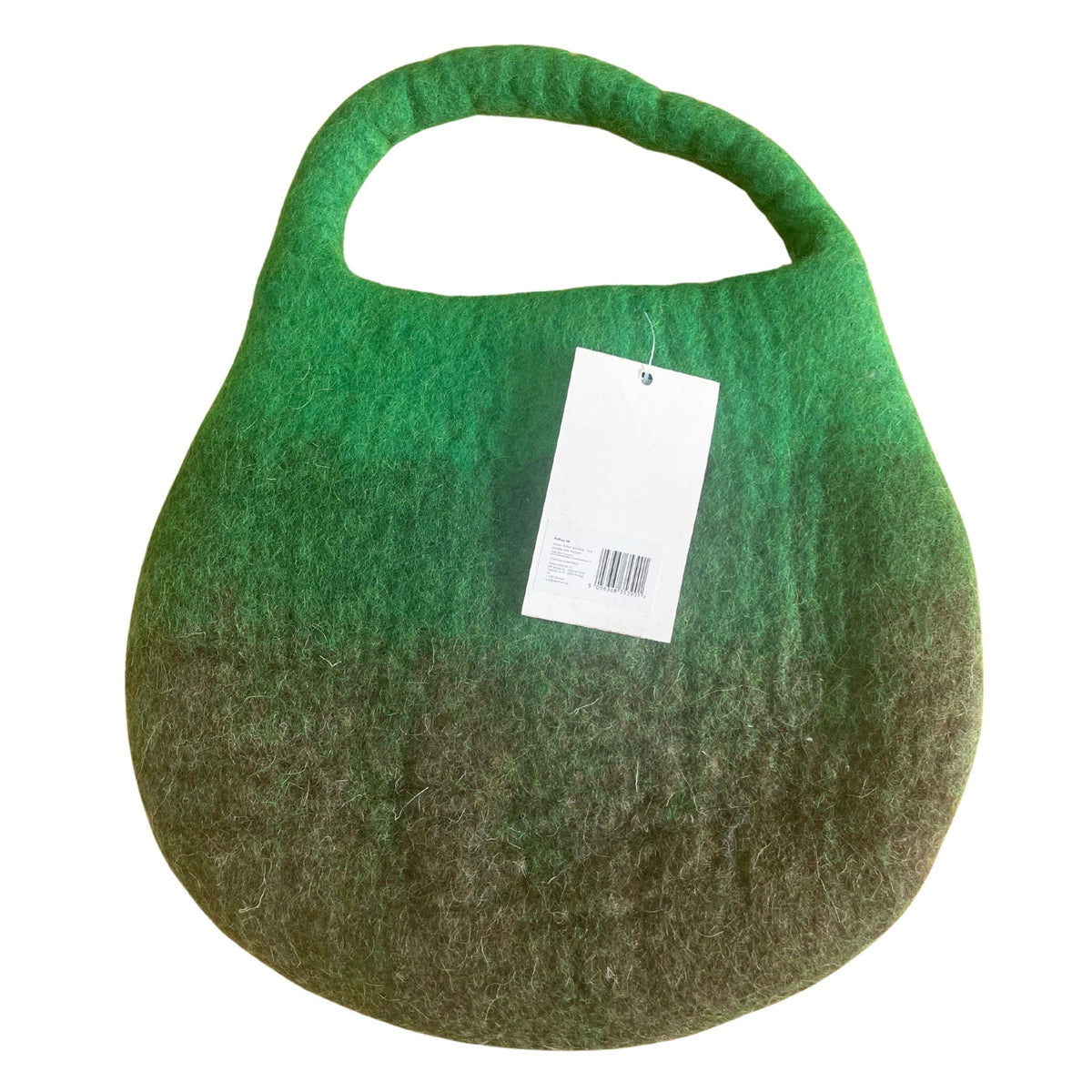 Water Felted Bee Bag - Garden Greens, One Handle – view 2