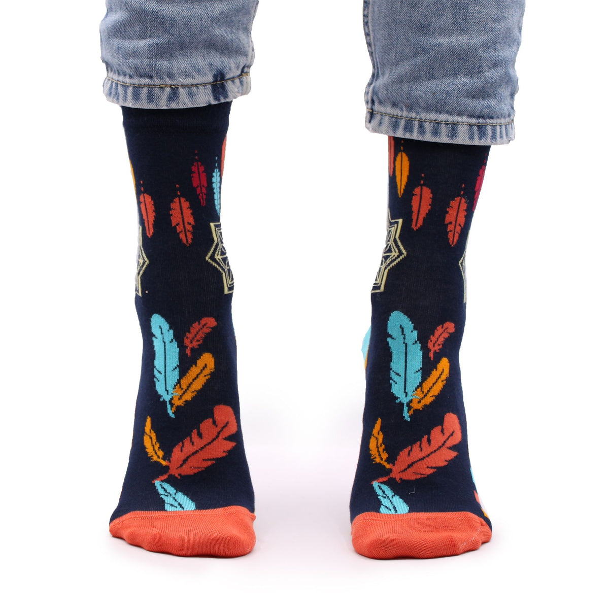 Hop Hare Bamboo Socks Dreamcatcher Print (36-40) – view 4