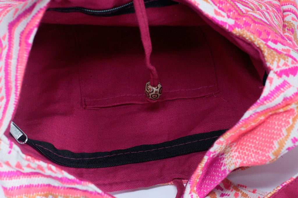 Kathmandu Big Bag in Sunset Rose and Orange – view 4