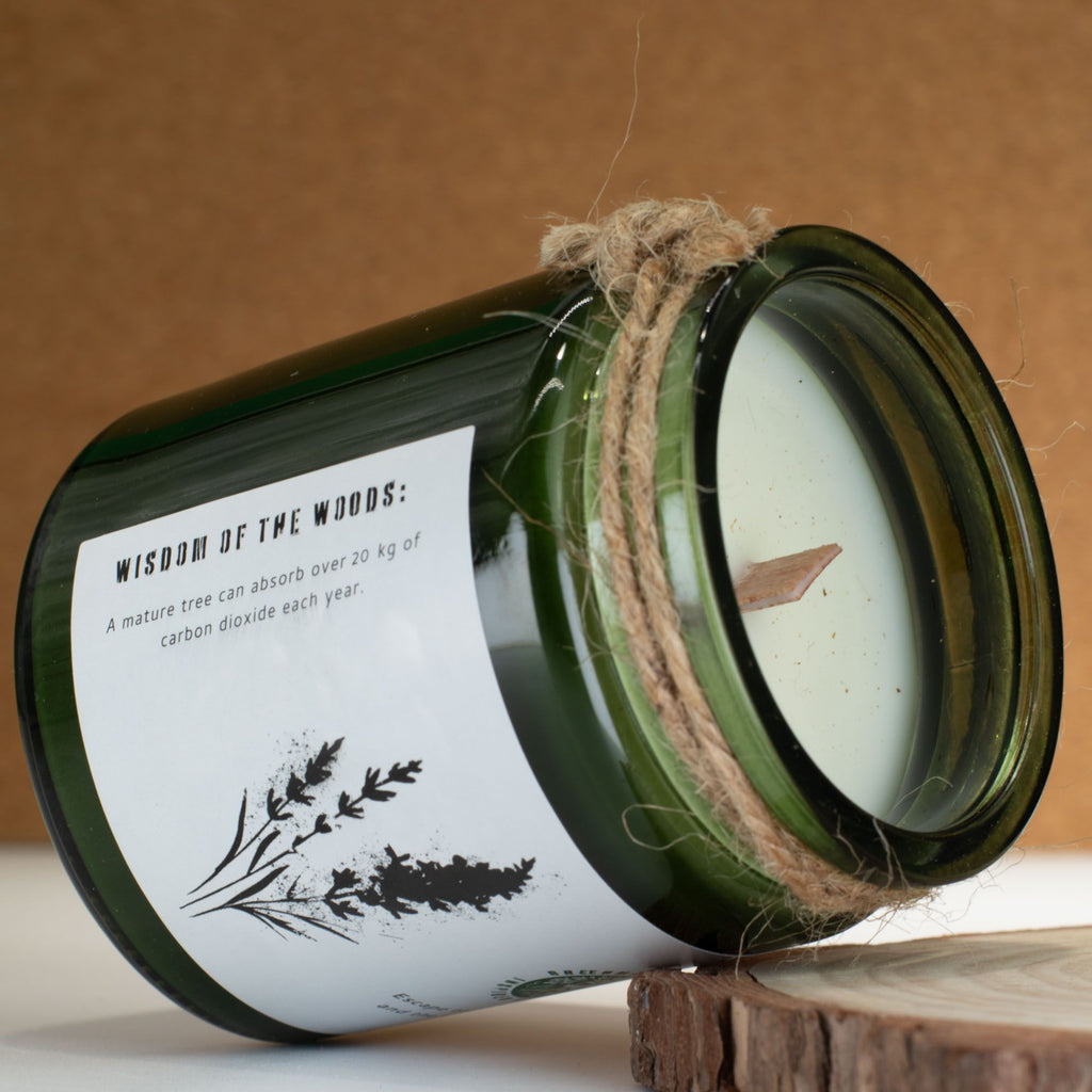 Greenman Woodwick Soy Candle - Wild Lavender – view 5
